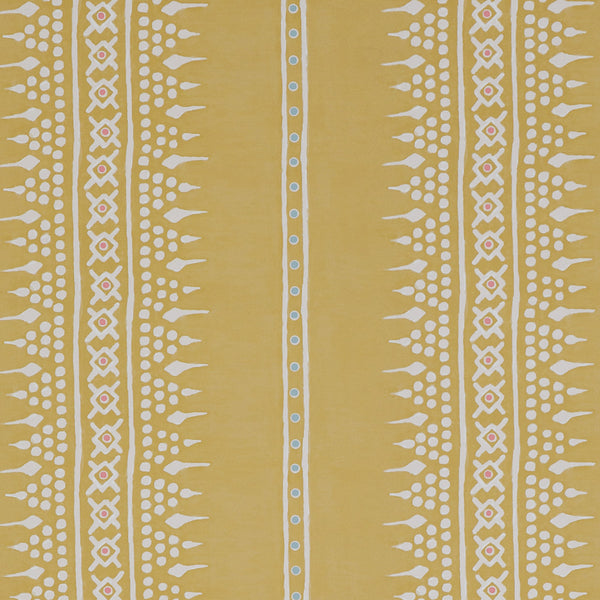 Bela Stripe Gold Wallpaper