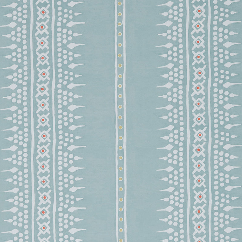 Bela Stripe Teal Wallpaper