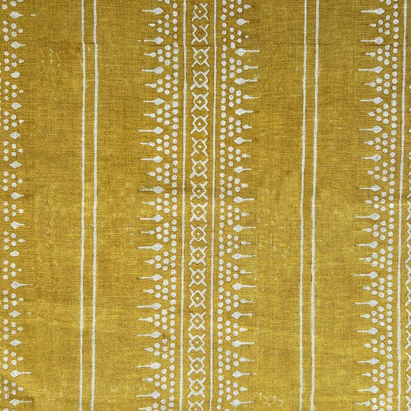 Bela Stripe Gold Fabric Sample