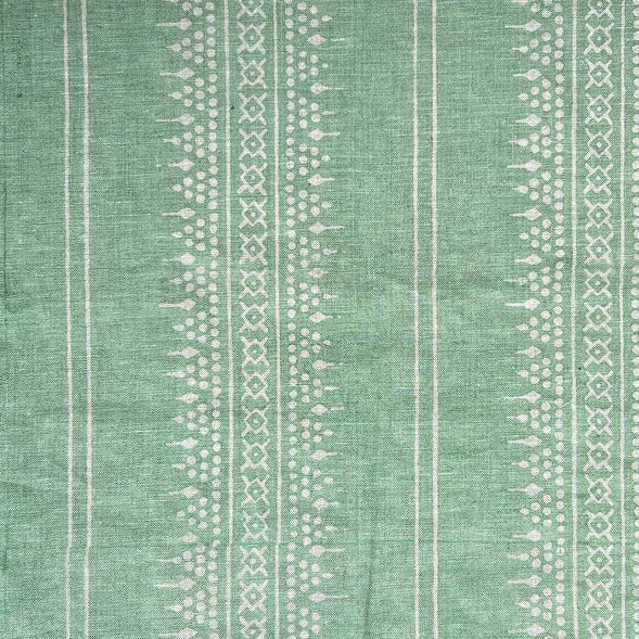 Bela Stripe Pastel Green Fabric Sample