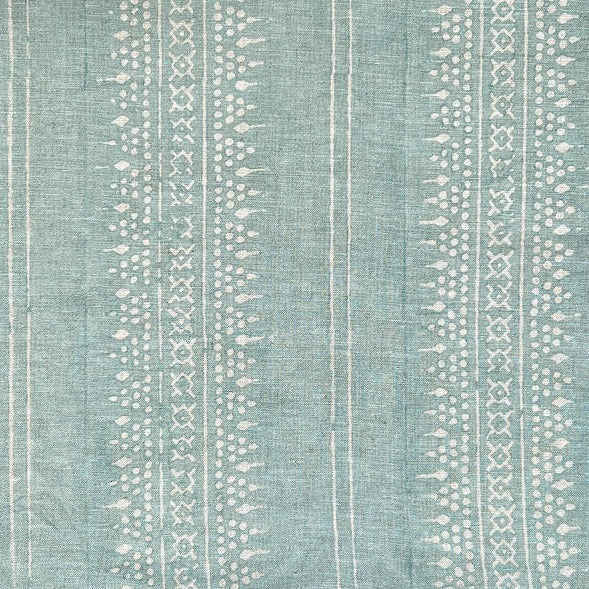 Bela Stripe Teal Fabric Sample