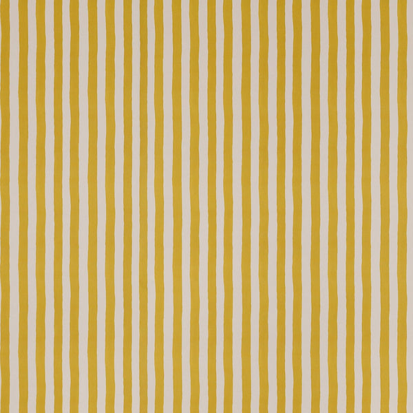 Ida Stripe Gold Wallpaper Sample