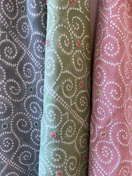 Anushka Pink Blush Fabric Sample