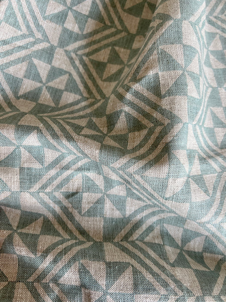 Yashi Teal Fabric Sample