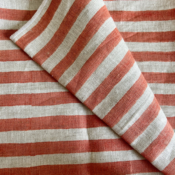 Ida Stripe  Coral