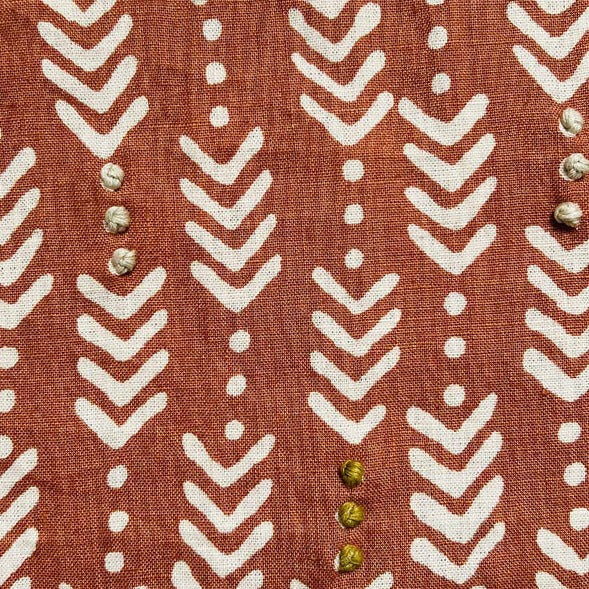 Jiva Rust Embroidered