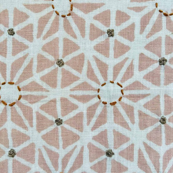 Taraka Dusty Pink Embroidered