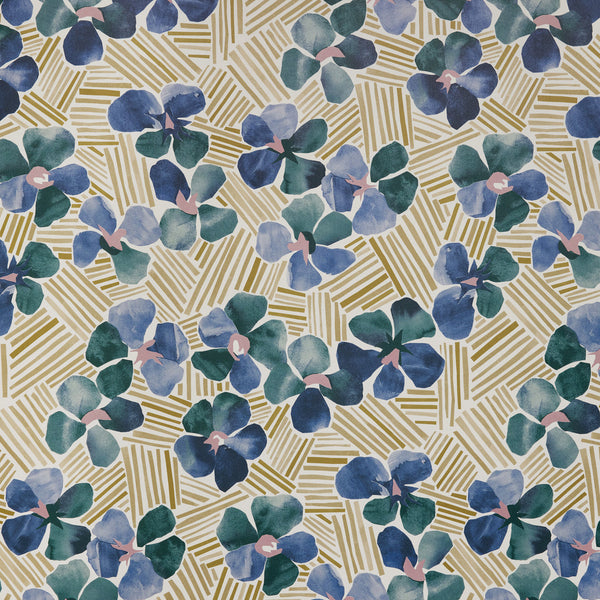 Tropics Seaglass Wallpaper Sample