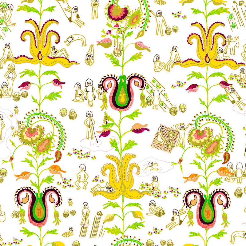 Locus Amoenus Honey Wallpaper Sample