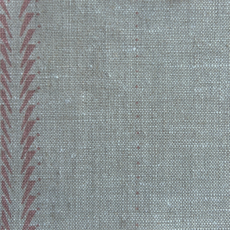 Feather Blade Terracotta Fabric Sample