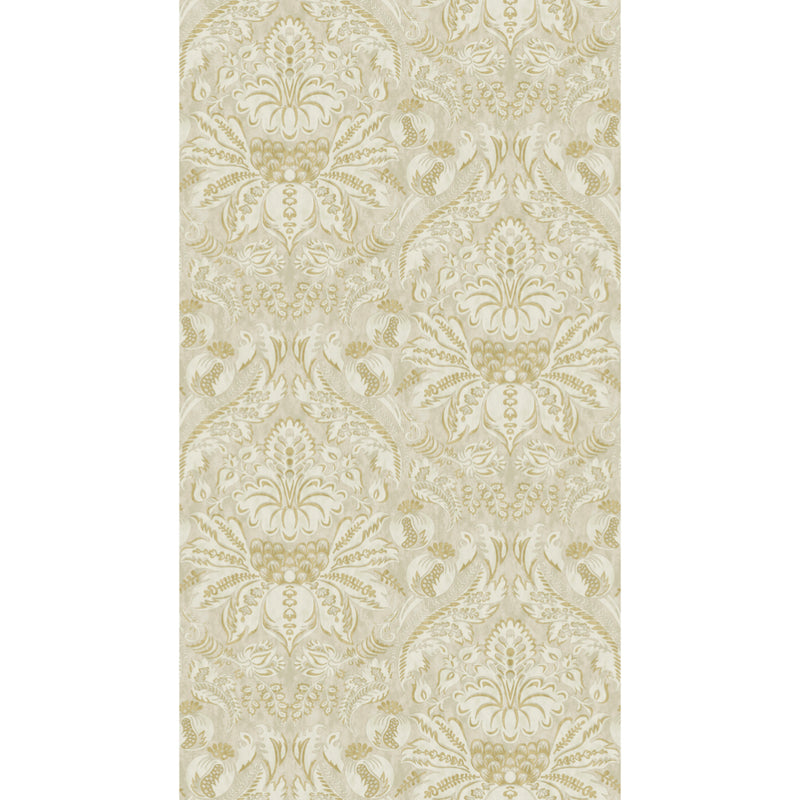 Damaskus Grand Ochre Wallpaper Sample