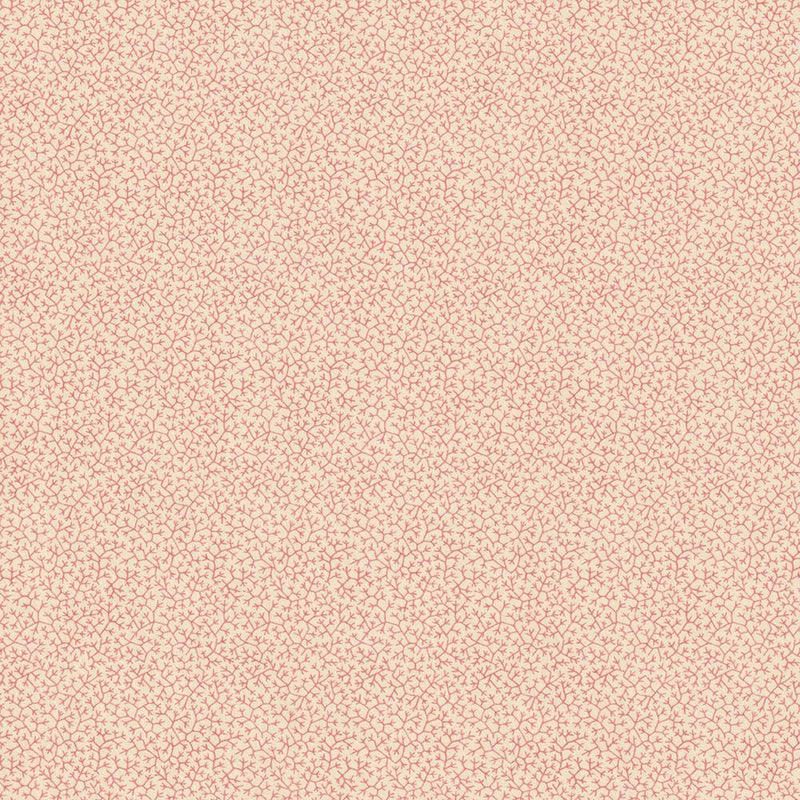 Brindille Red Wallpaper