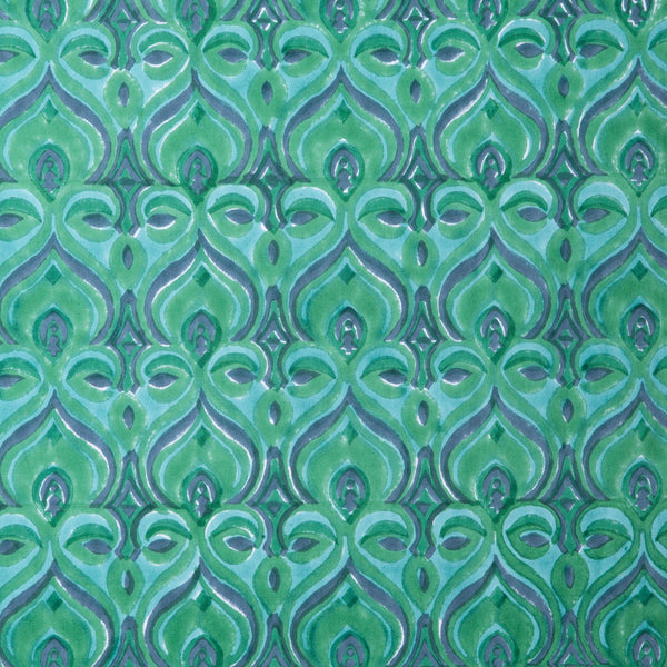 Khiva Malachite Block Print