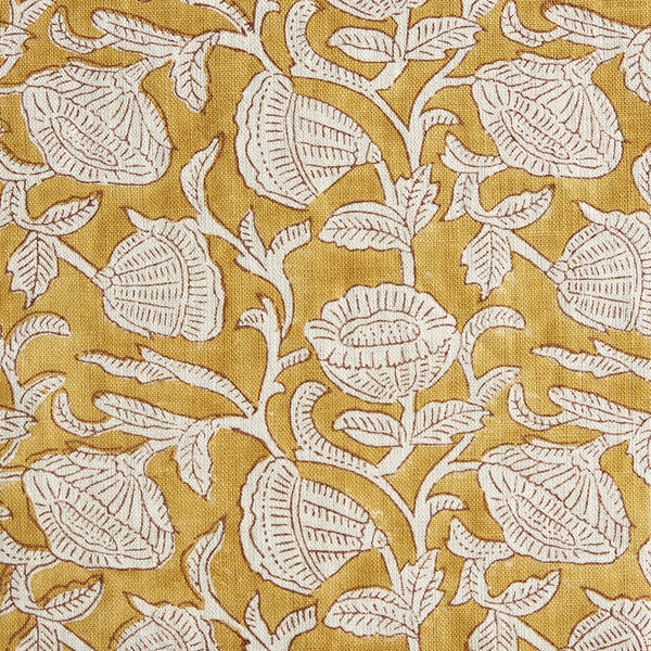 Marbella Saffron Fabric Sample